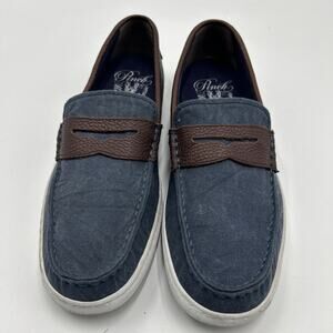 Men's Cole Haan Grand.OS Pinch Maine Classic Blue C14555 Penny Loafer Sz 10.5 M